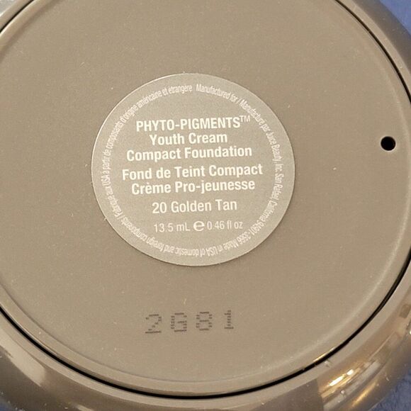 FIVE 5 Juice Beauty Phyto-Pigments Youth Cream Compact Foundation Golden Tan - Picture 7 of 13